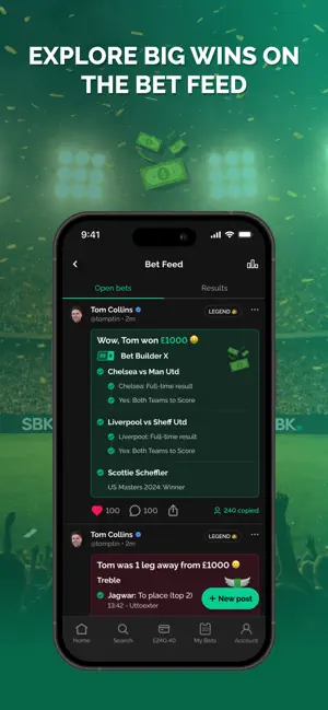 SBK World Football Betting iPhone screenshot 6