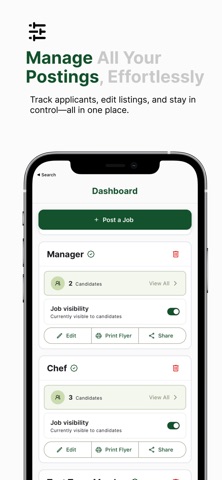 KwikJobs iPhone screenshot