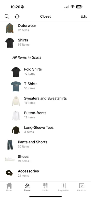Stylebook Men screenshot 7 of 10