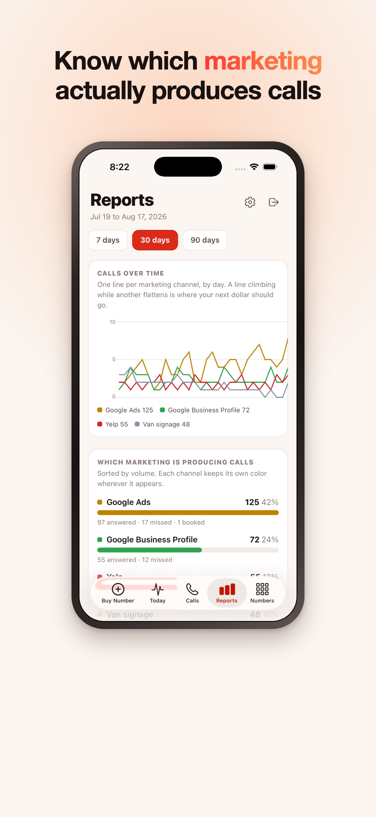 Screenshot 4 of Call Tracking 365