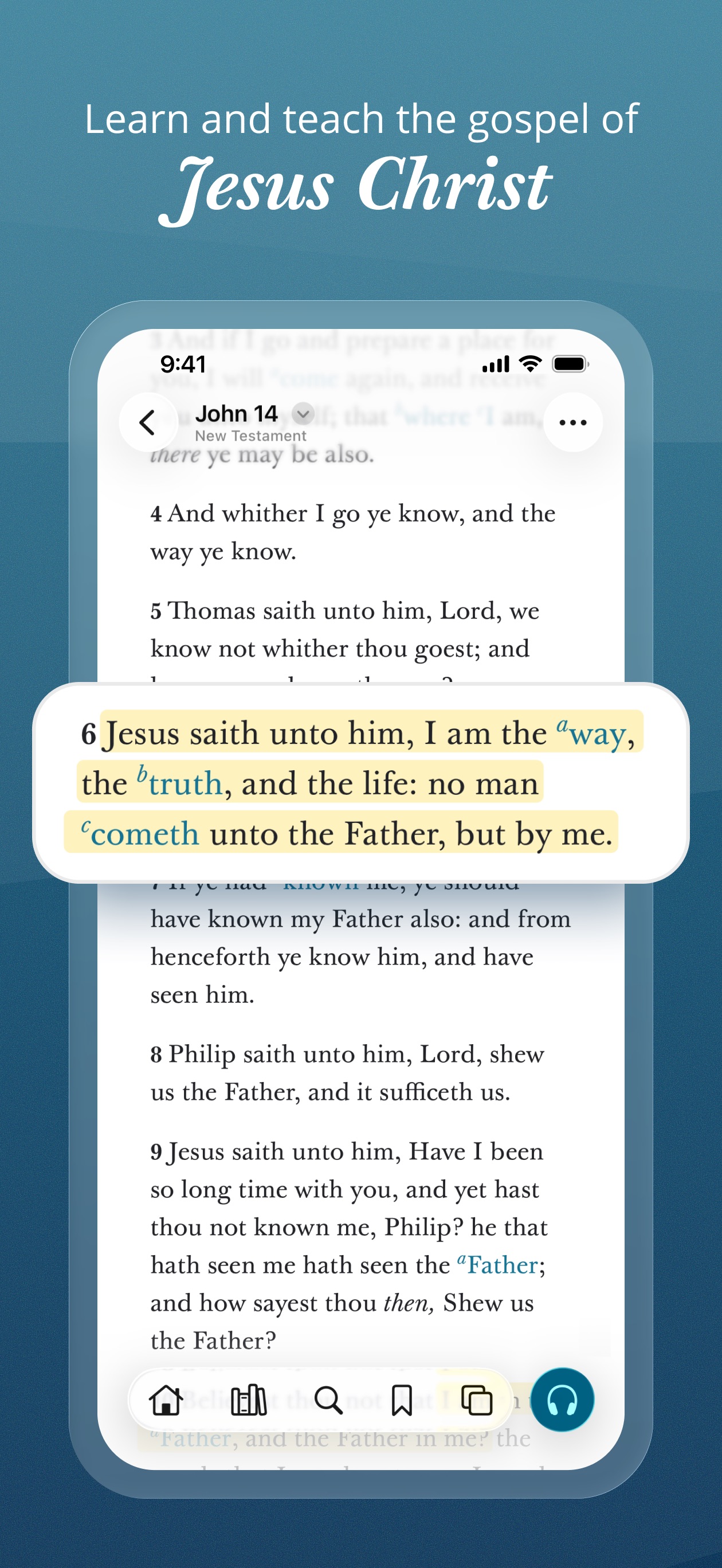Screenshot 1 of Gospel Library