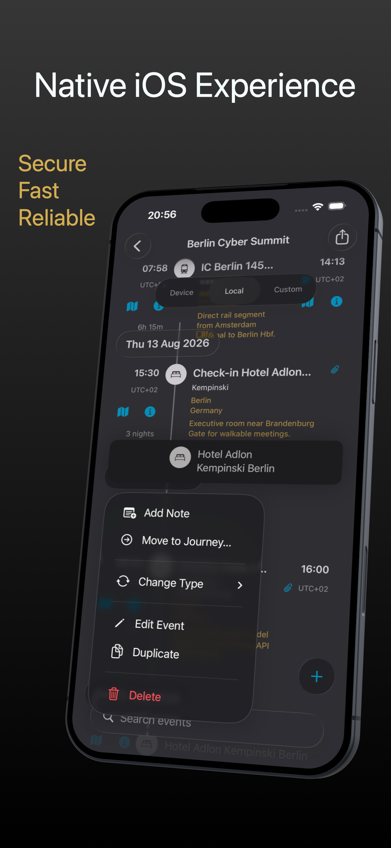 ITNRY: Private Trip Planner screenshot 7