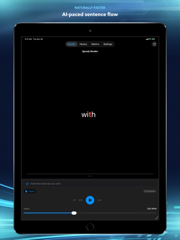 Speed Reader: RSVP Reading iPad screenshot