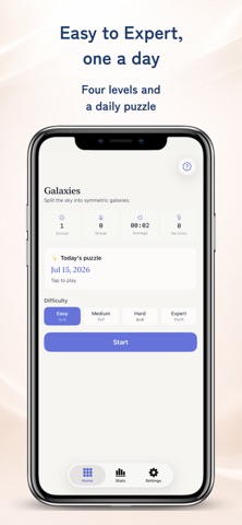 Galaxies – Spiral Symmetry iPhone screenshot