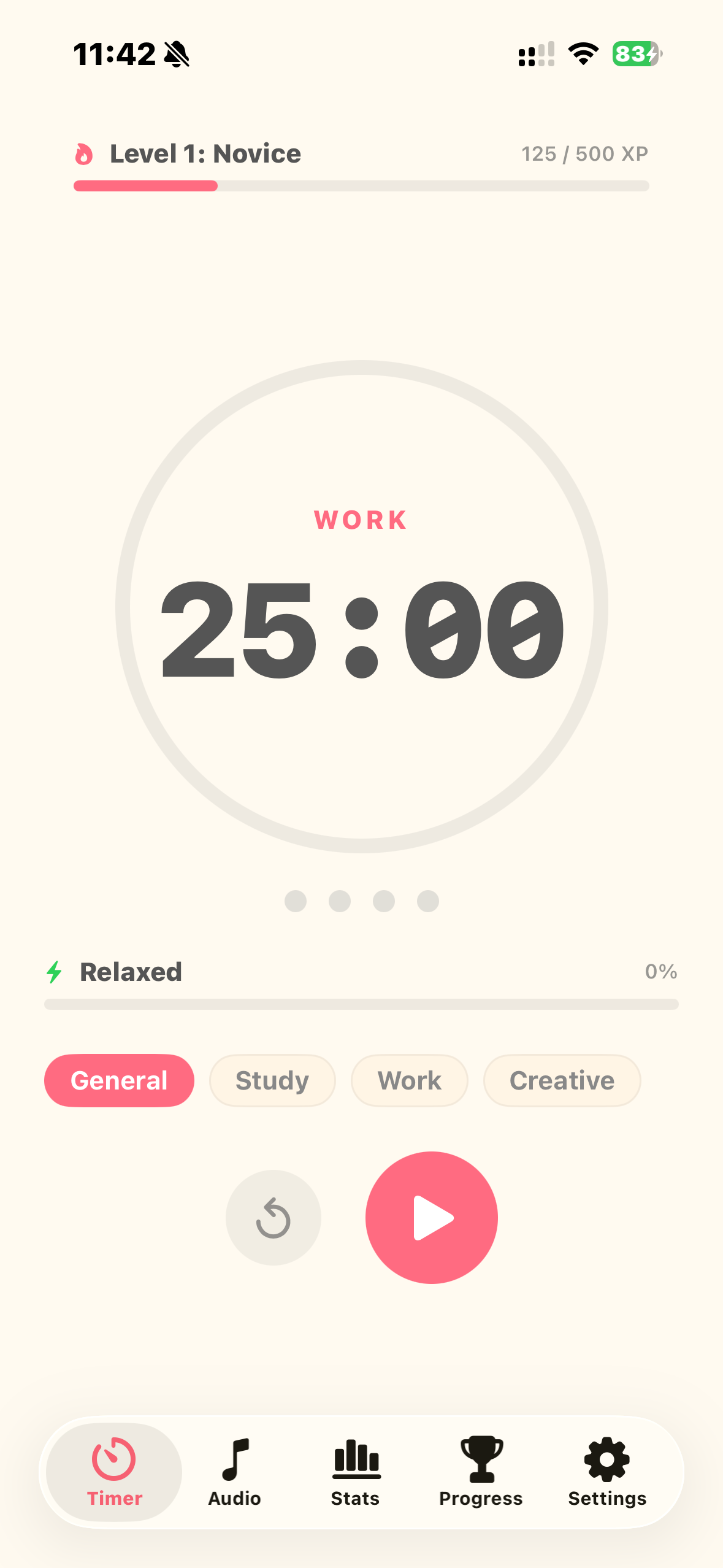 FocusXP: Pomodoro Timer & Lofi