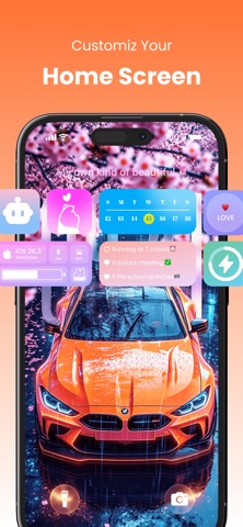 MargeColor:CustomWidgets&Icons iPhone screenshot
