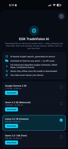 EGK TradeVision AI screenshot
