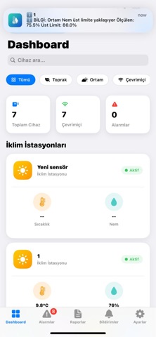 Esular Sıcaklık Nem Takip screenshot