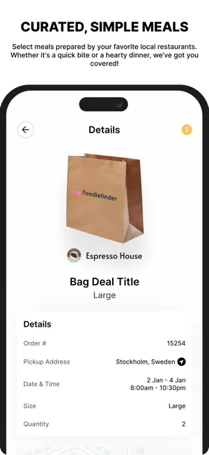 Foodie Finder screenshot 3