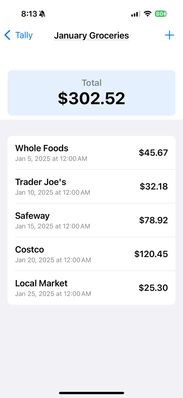 Screenshot #2 pour Category Tally