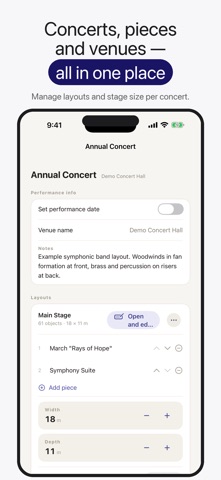 Ensemble Stage: Seating Chart Screenshot 6 of 6