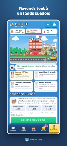 Granulés & Cie : jeu idle screenshot 5