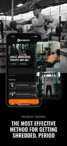 Kinobody Fitness screenshot #4 for iPhone