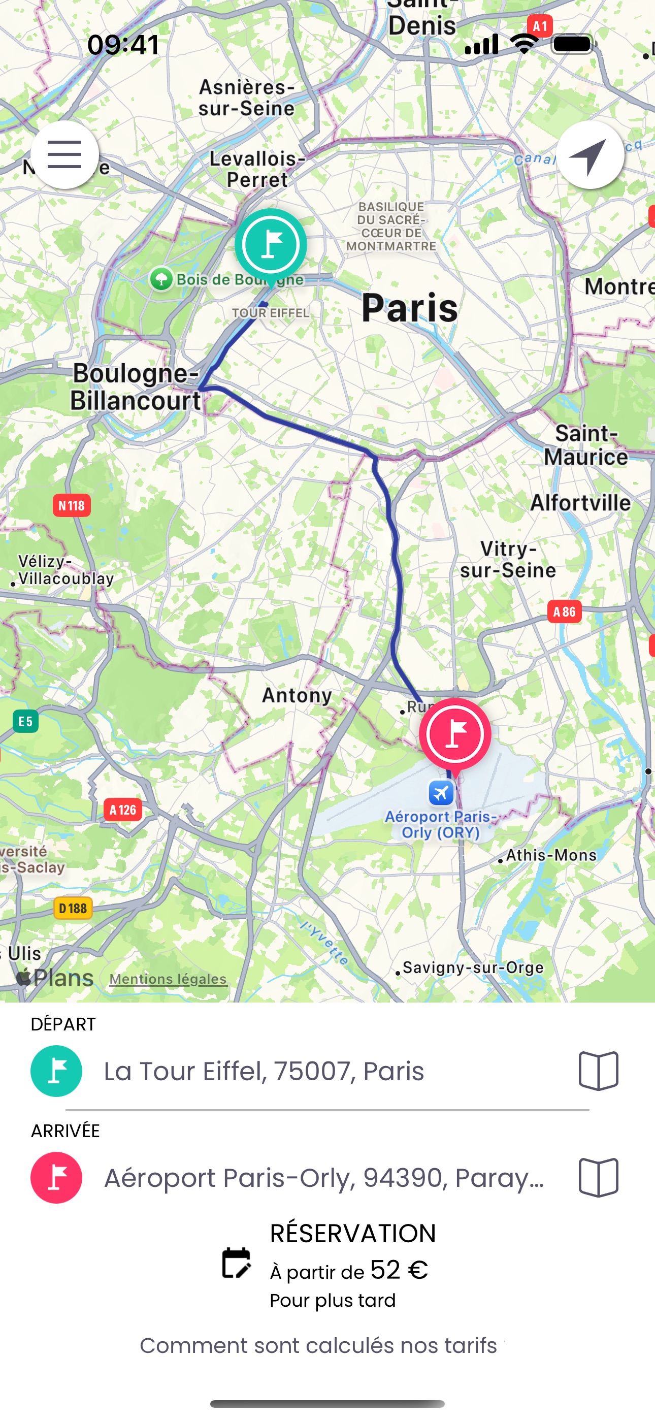 Screenshot 3 of Mont Blanc Transfer Vtc