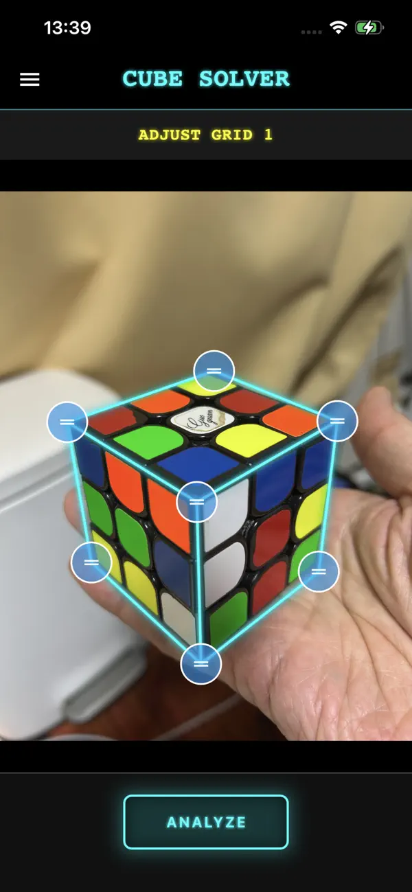 Screenshot #1 pour Cube Solver