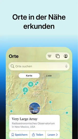 Screenshot von Wikipedia auf dem iPhone 6