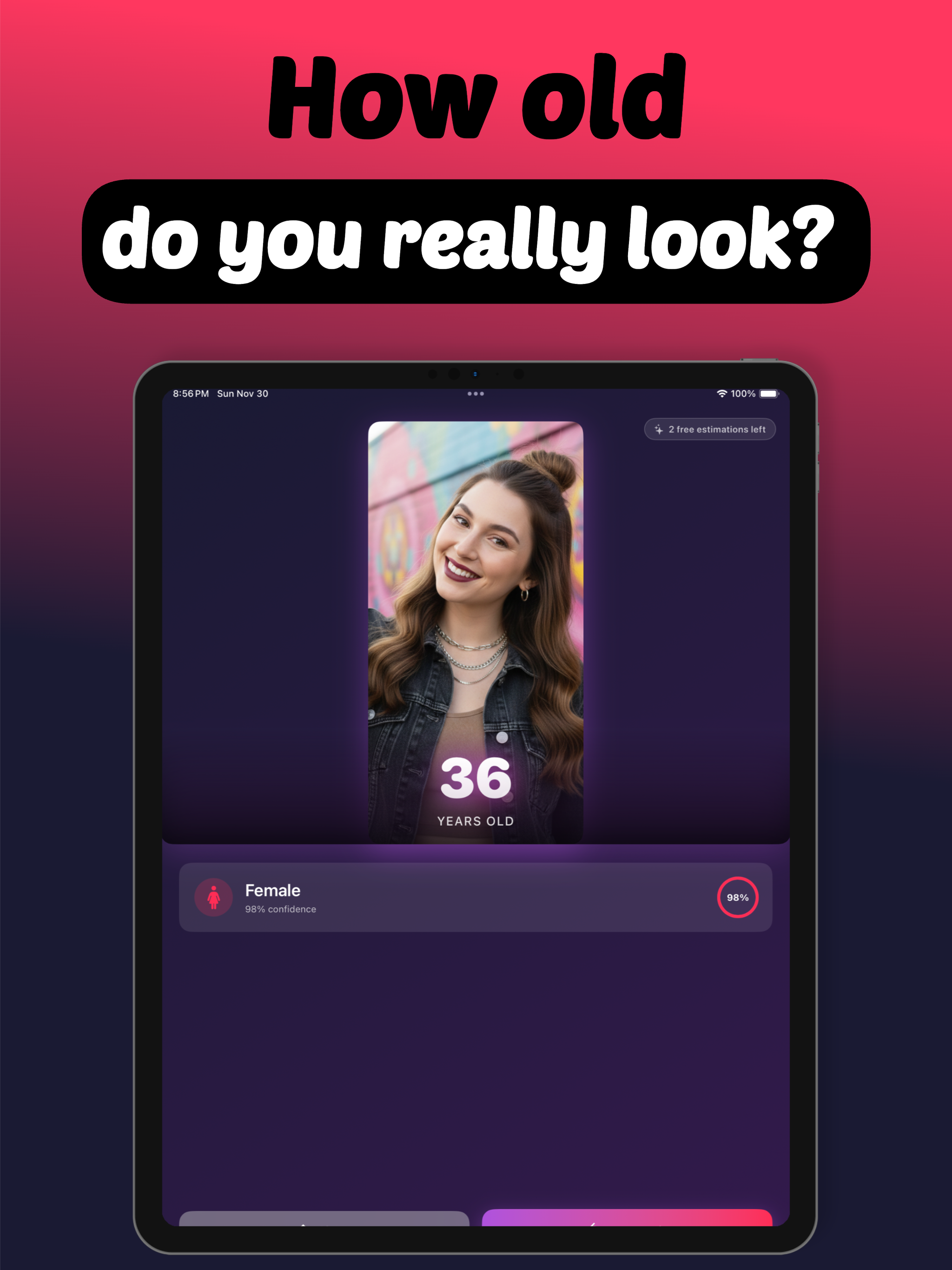 How old do I look? Age Guesser