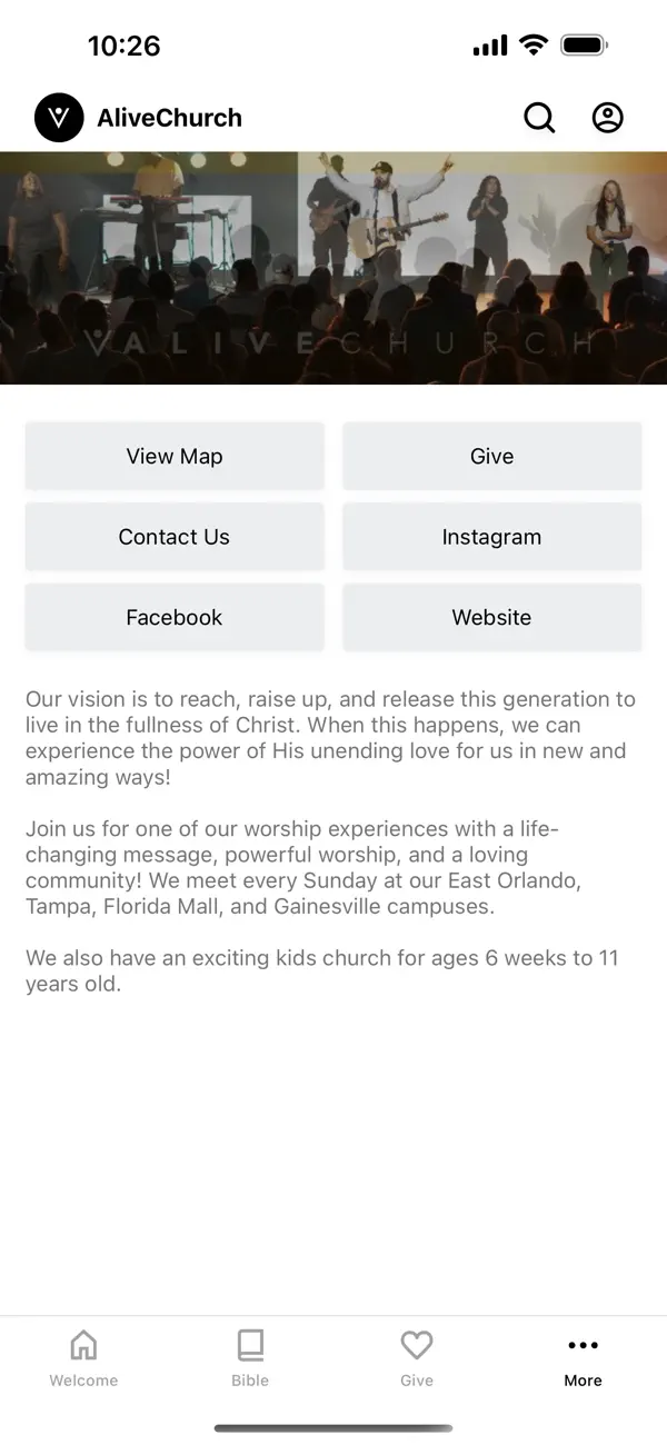 Screenshot #3 pour Alive Church App