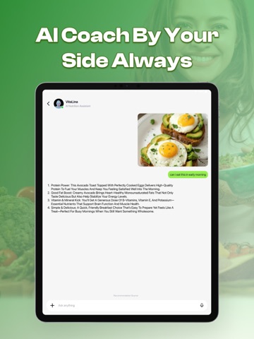 Calorie Me: AI Food Scanner iPad screenshot