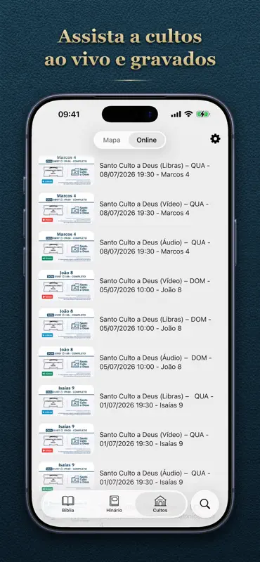 Bíblia e Hinário 5 CCB screenshot 7 of 10