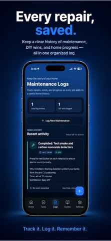 Home Hero: Maintenance screenshot