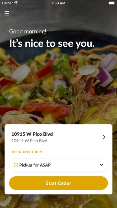 App screenshot