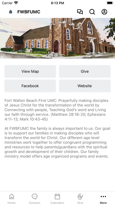 Fort Walton Beach FUMC Screenshot