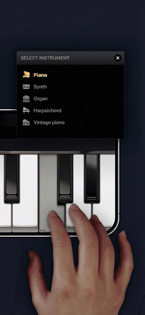 Piano - Keyboard Lesson & Game - Diverse Instrument Tones