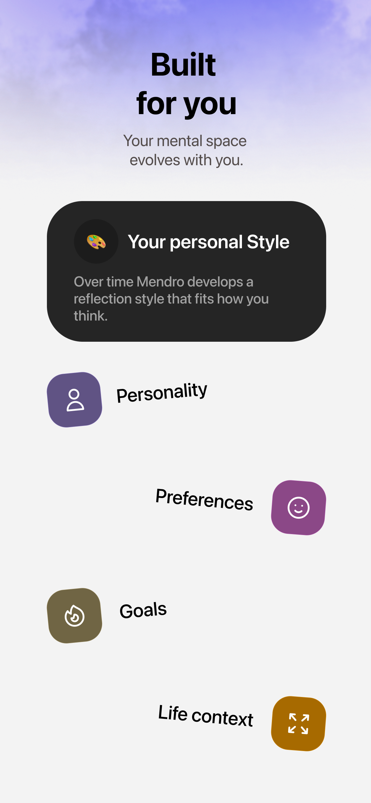 Mendro: AI Reflection Journal
