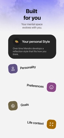 Mendro: AI Reflection Journal Screenshot 8 of 9
