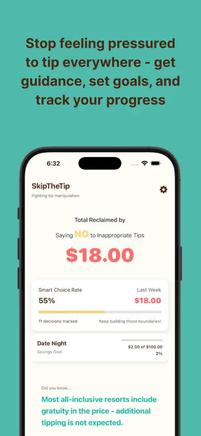 SkipTheTip screenshot 2