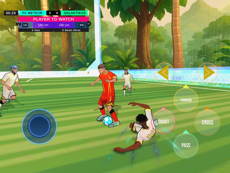 Galaxy Soccer : 3v3 Battle screenshot 10