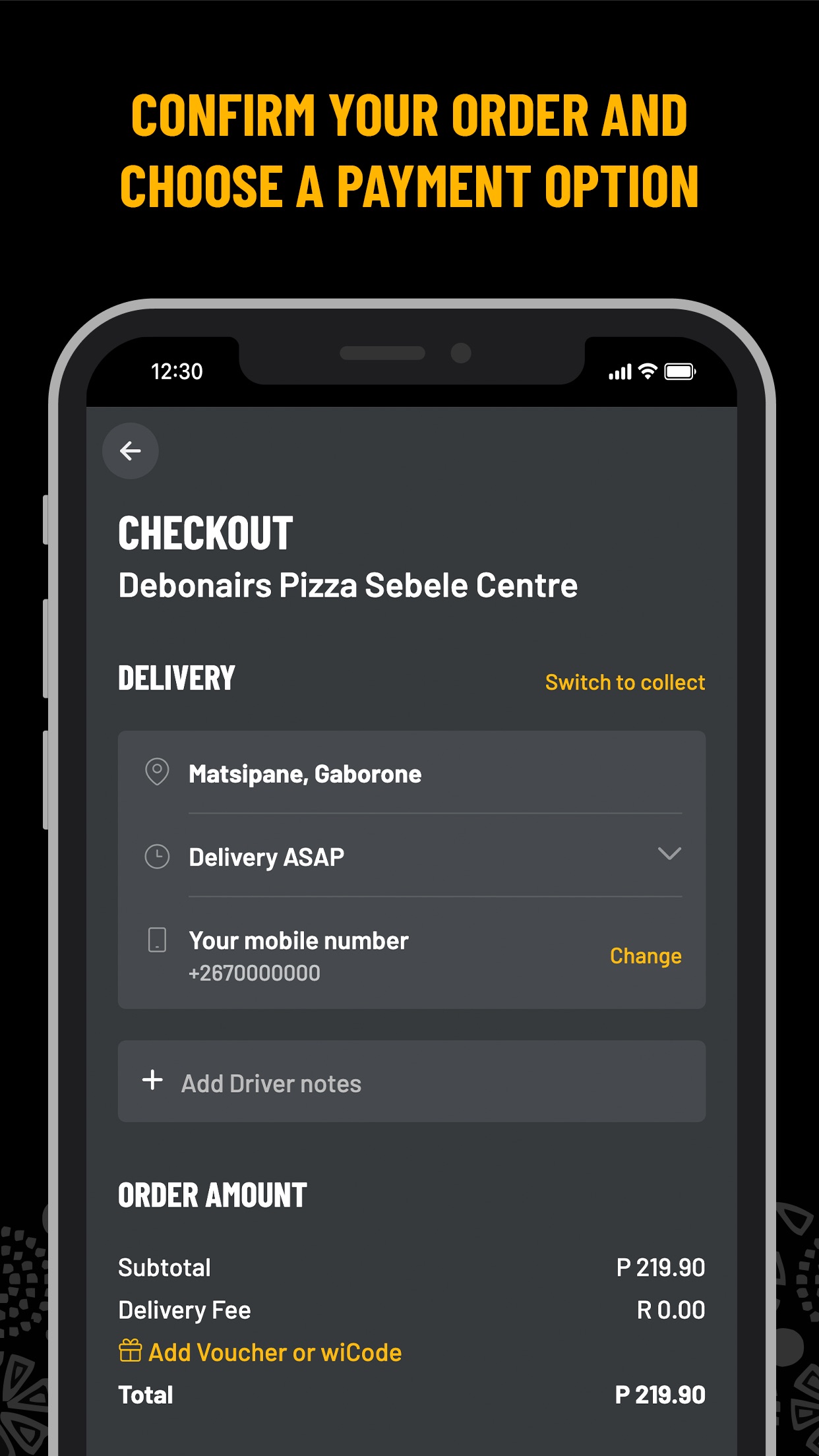 Screenshot 4 of Debonairs Pizza Botswana