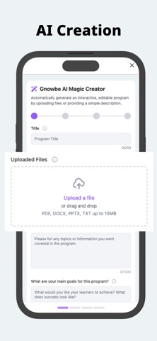 Gnowbe - training, onboarding Screenshot 2 of 8