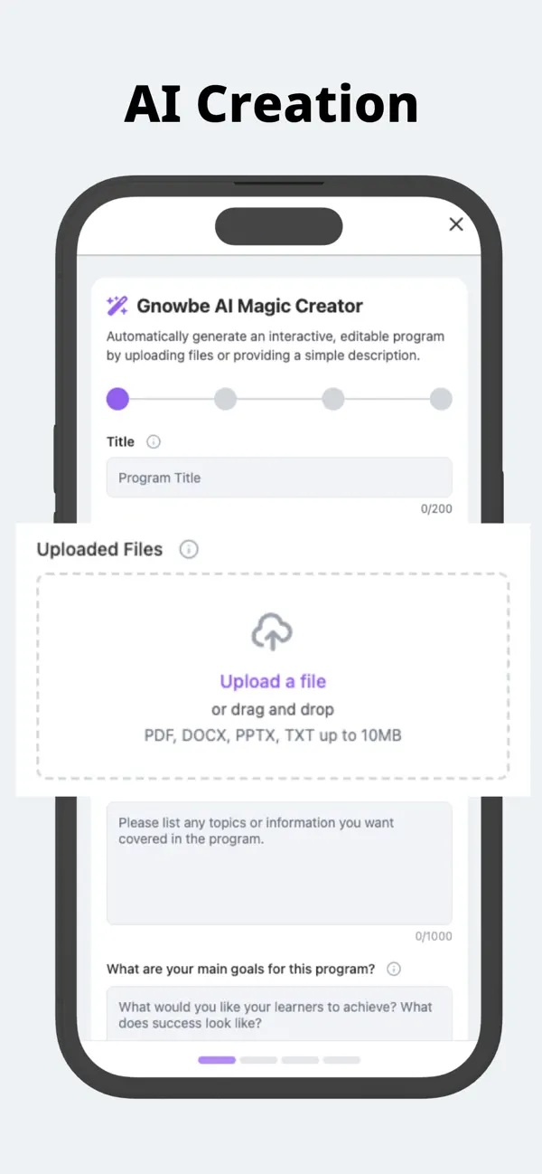 Screenshot #2 pour Gnowbe - training, onboarding