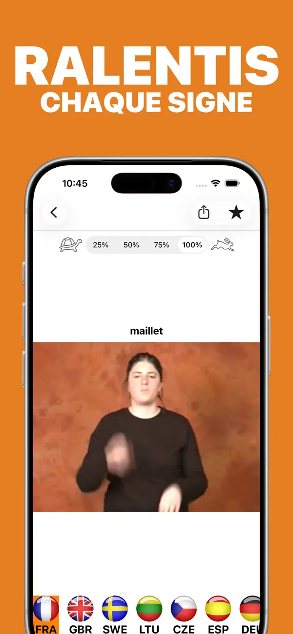 Screenshot #2 pour Spread the Sign Dictionnaire