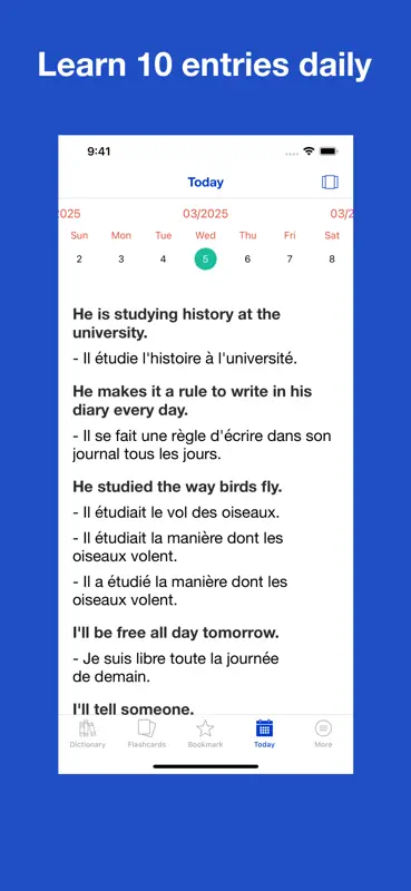 English French Sentences screenshot 10 of 10