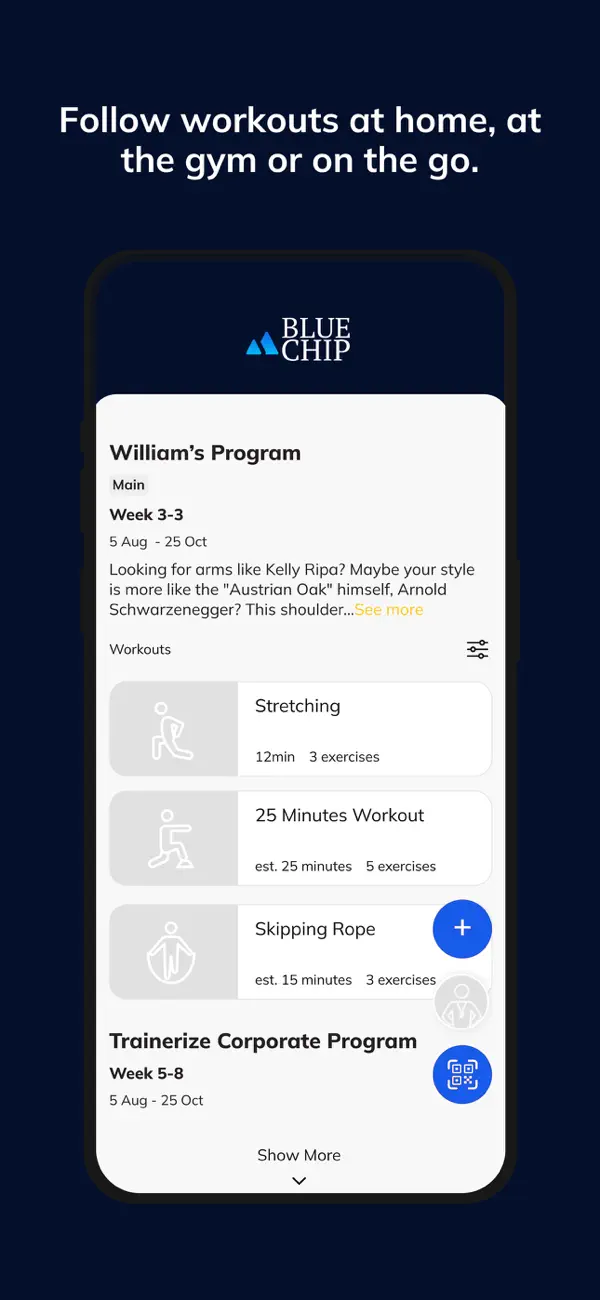Screenshot #3 pour Blue Chip Athletic Club