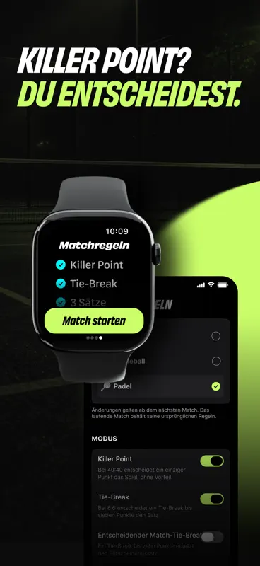 Score Watch: Padel & Tennis screenshot 4 of 5