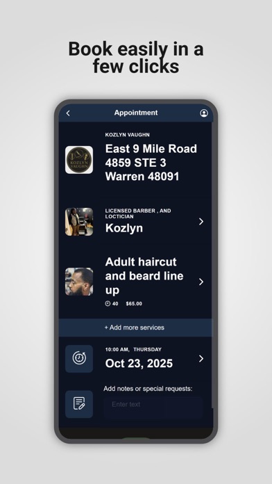 Kozlyn Vaughn iPhone screenshot 3 - Business app