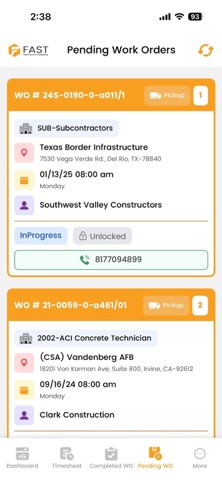 FAST Field Service Screenshot 3 of 5