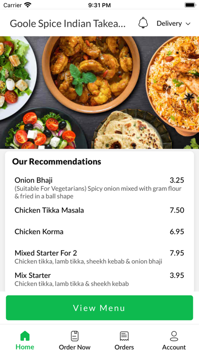 Goole Spice Indian Takeaway Screenshot