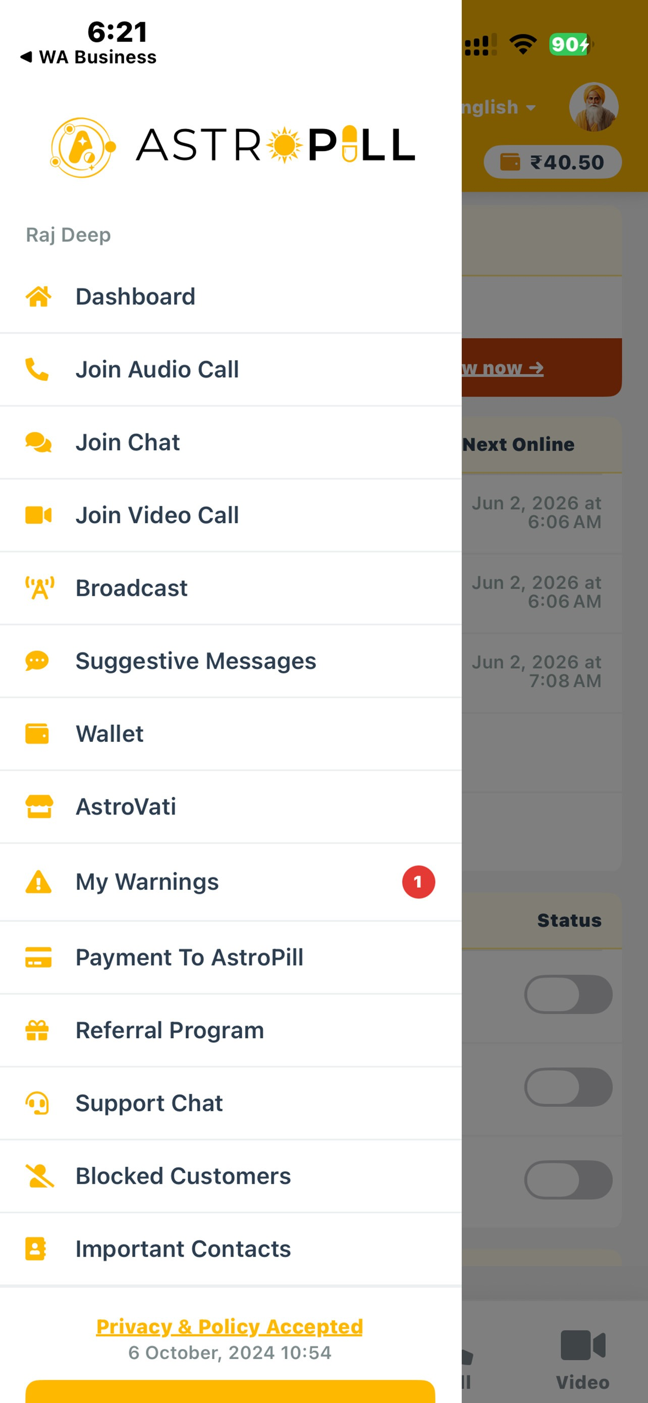 AstroPill - Astrologers Only screenshot 7