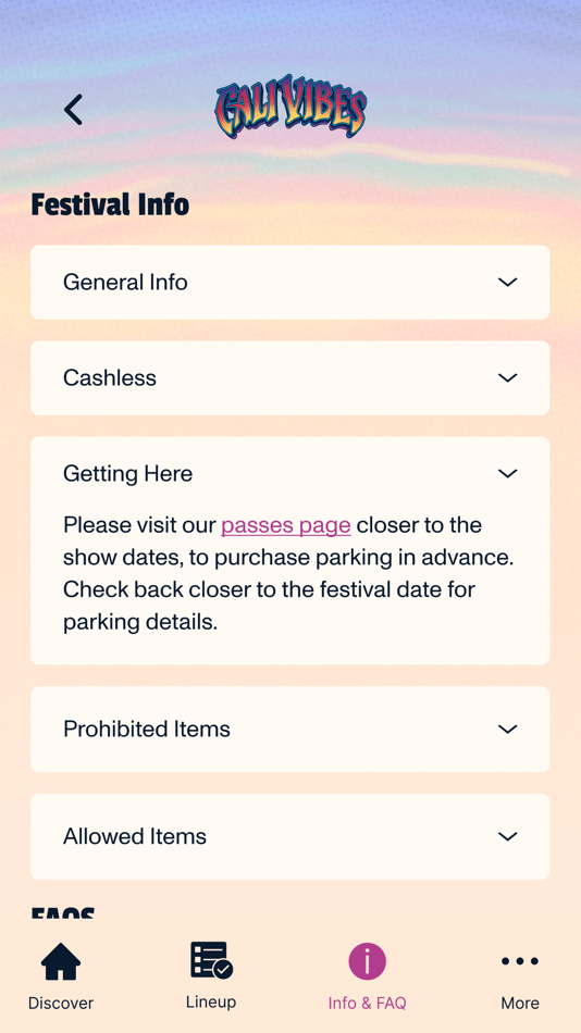 #3. Cali Vibes (iOS) By: Goldenvoice