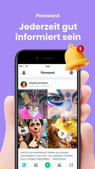 Kindy - Die Kita-App Screenshot