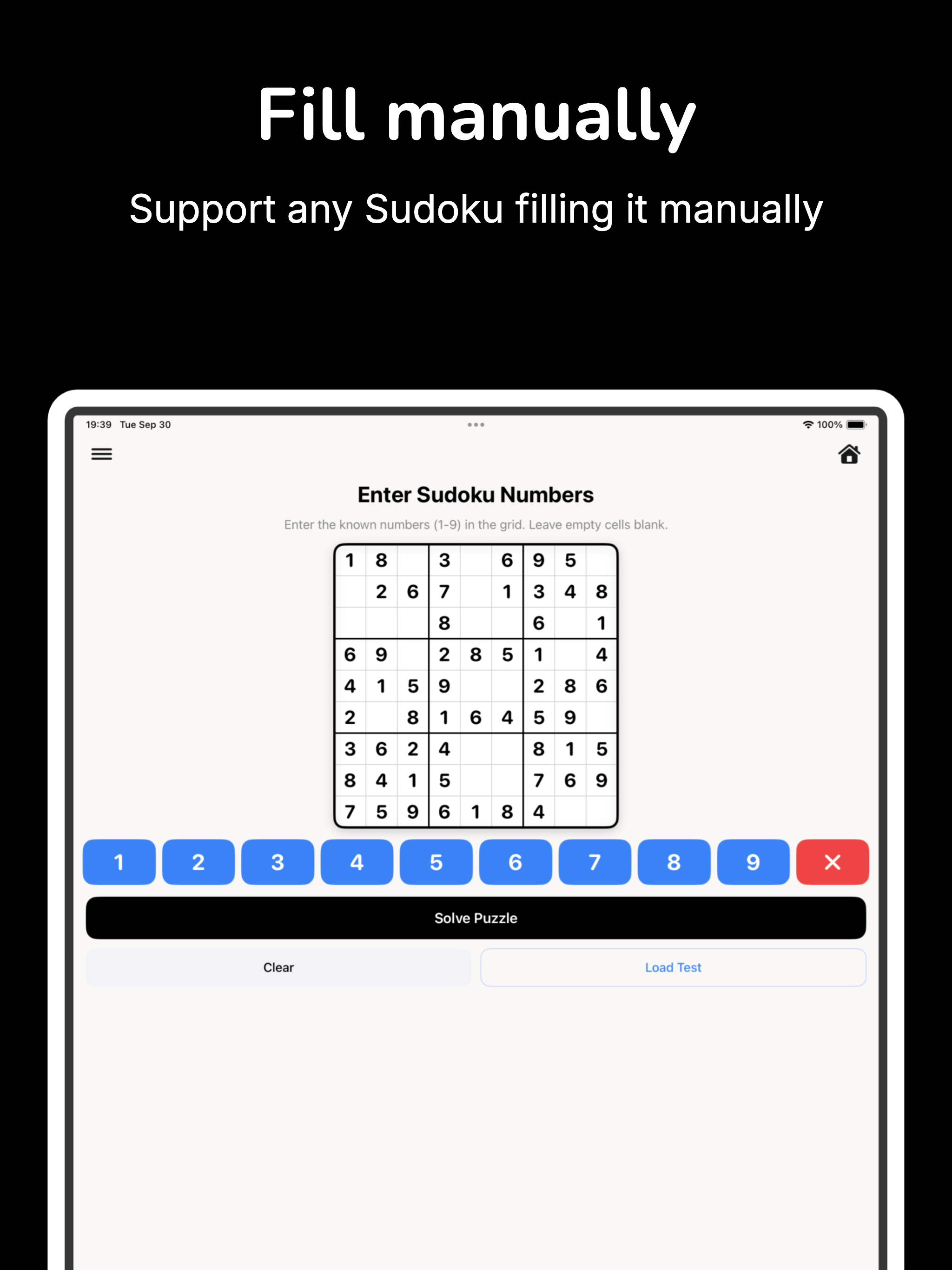Sudoku Solver Doku