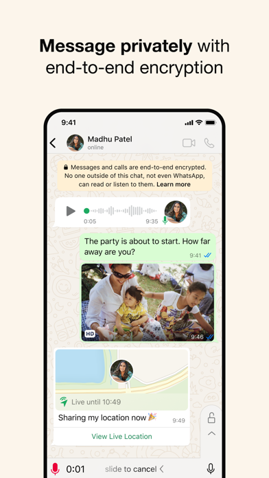 Screenshot 2 of WhatsApp Messenger App