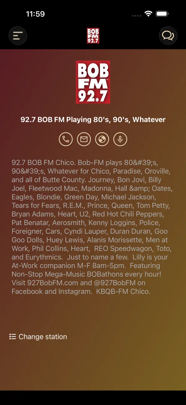Screenshot #3 pour 92.7 Bob FM Chico