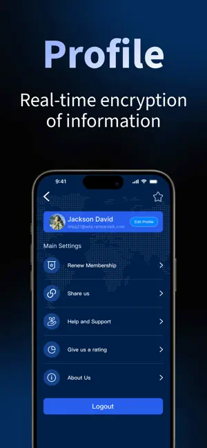 VPN - Fast VPN Super wind screenshot 4