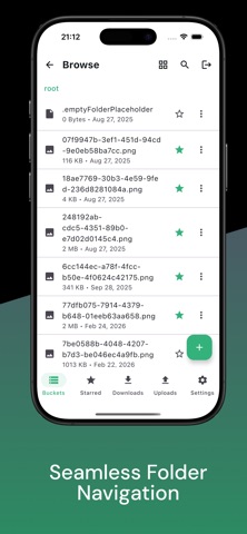 Supabuckt: Supabase Storage screenshot